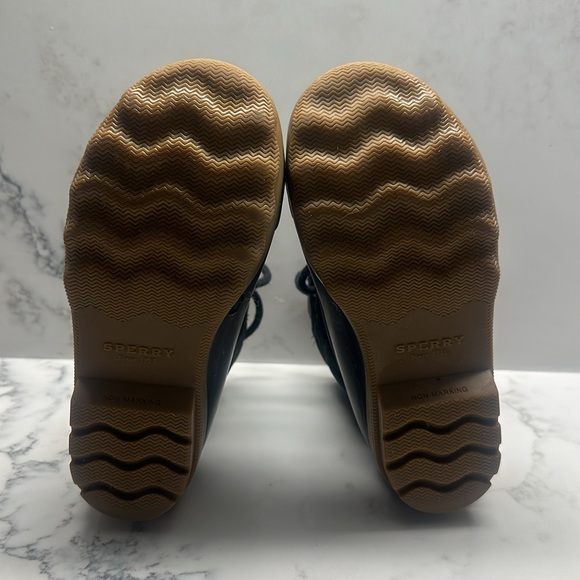 Sperry 13M kid black and pink rain boots - Picture 5 of 5